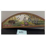 Wooden fall / scarecrow wall decor