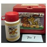 1978; thermos; Garfield lunchbox set