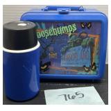 Vintage Aladdin goosebumps lunchbox set