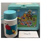 Vintage thermos Winnie the Pooh lunchbox set