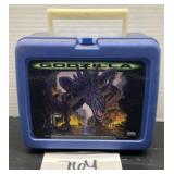 1998; thermos; Godzilla lunchbox