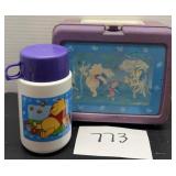 Vintage thermos Winnie the Pooh lunchbox set