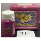 1978; thermos; Garfield lunchbox set