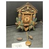 Wooden Faux Cuckoo Clock
