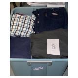 Mixed plus sized clothing