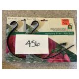 (2) Hanging Plant Brackets