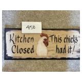 Decorative Metal Hanging Wall Kitchen Decor