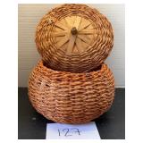 Pumpkin basket / fall decor