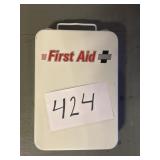 Metal First Aid Tin