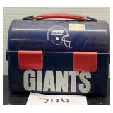 Vintage Giants lunchbox with strap