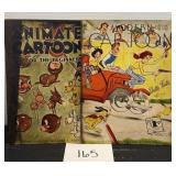 (2) vtg Walter foster cartoon books