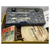 Vintage art supplies