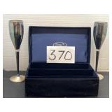 Things Remembered Swavarski Crystal Glasses & more