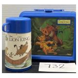 Vintage Aladdin lion king lunchbox