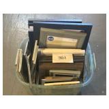 Tote Of Picture Frames & More Wall Art