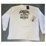 Reebox penguins hockey signed w-marker XXXL