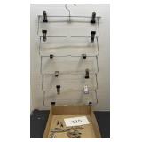 Metal foldable hanging rack and more