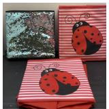 (3) collapsable storage cubes