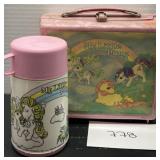 1985; my little pony lunchbox set