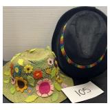 (2) sun hats