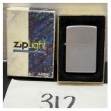Zippo zip light