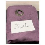 Purple curtain panel - unknown size