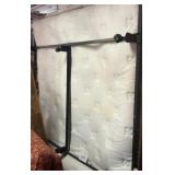 King sized bed with box springs and frame