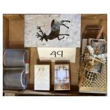 Mixed lot of home goods, country decor & more