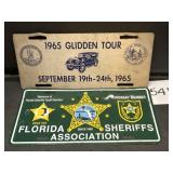 Vintage License Plate