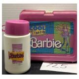 1989 Thermos Barbie lunchbox set