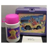 1995; thermos; bay watch Barbie lunchbox set