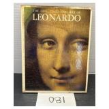 Vintage book the life times and art of leonardo