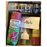Mixed Lot; Spray Paint; Tulle; & More