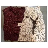 (2) womens dresses 22 / 24