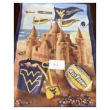 WV beach game day flag; 27x38