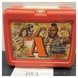 1983; thermos; the a team lunchbox