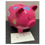 Pink piggy bank