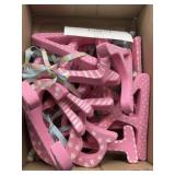 Hand painted wooden letter decor