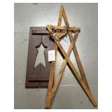 48" primitive star decor and more