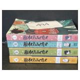 HEARTSTOPPER BOOKS VOL1-4
