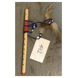 Homemade Wooden Flute