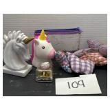Mixed unicorn decor lot and more