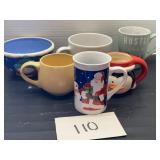 Mix d lot - coffee mugs; soup cups and more