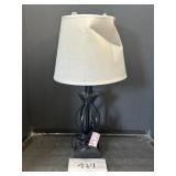 Lamp With Shade 19in