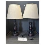(2) 20in Lamps W/ Shade