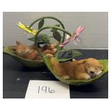 Solar powered garden decor