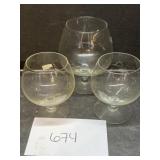 Whiskey / cognac glasses