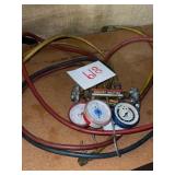 (2) yellow jacket test and charging manifolds