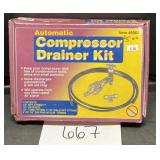 Compressor drainer kit