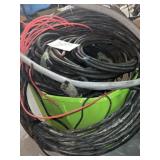 Mixed cord lot; dryer cords; tubing and more